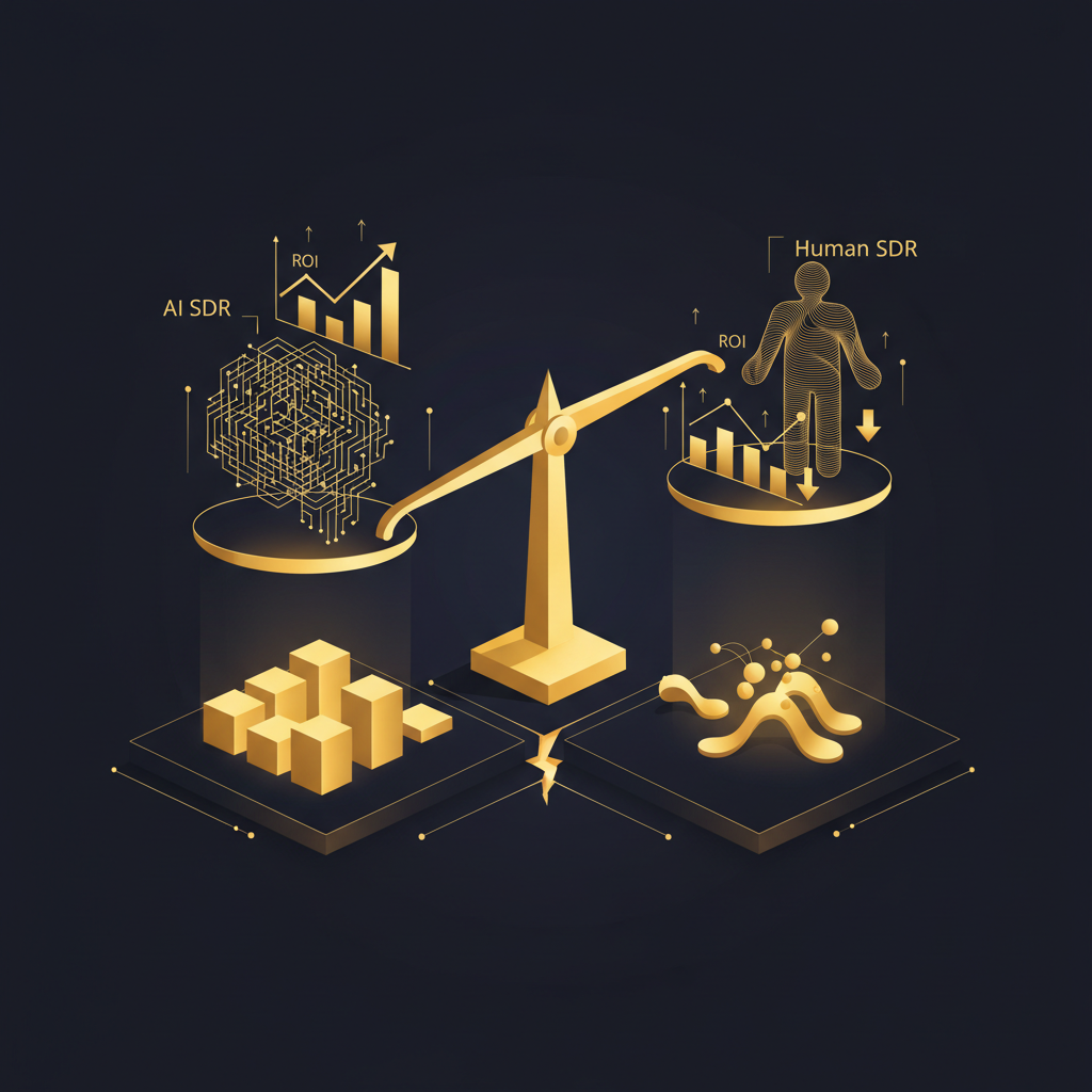 AI SDR vs Human SDR: The 2026 ROI Breakdown