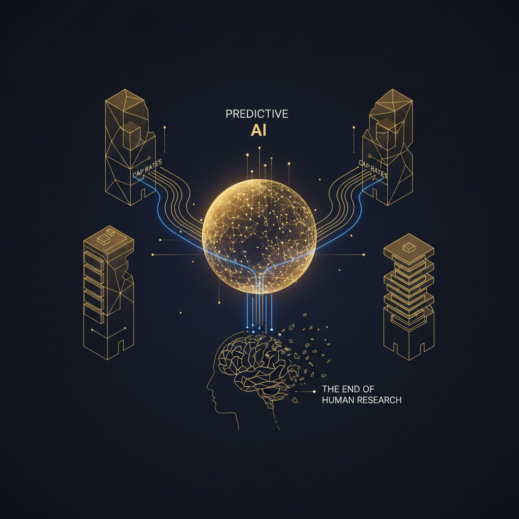 The End of Human Research: Predictive AI Cap Rates in CRE