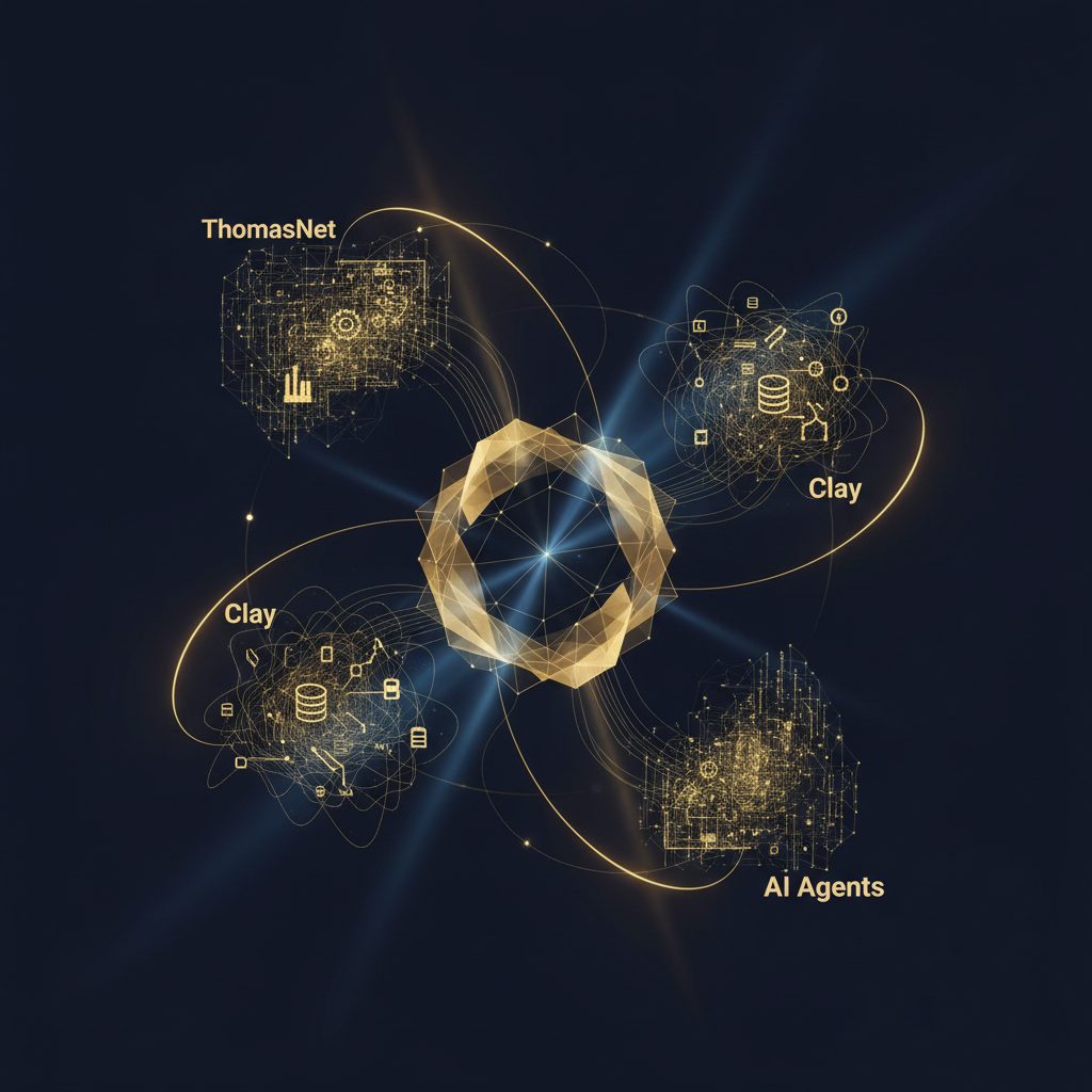 The New Industrial Sales Stack: ThomasNet, Clay, and AI Agents